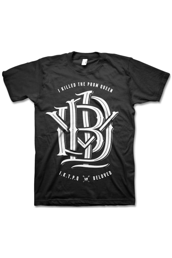 I Killed The Prom Queen Men's Monogram T-shirt Medium Black