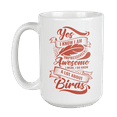 thumbnail image 1 of I Know About Birds, Bird Lover or Watcher, Birder & Ornithologist Coffee & Tea Gift Mug (15oz), 1 of 3