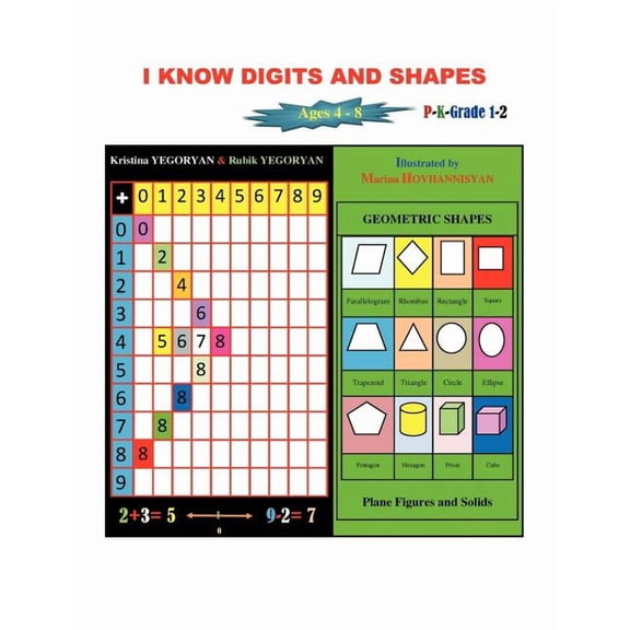 I Know Digits and Shapes, (Paperback)