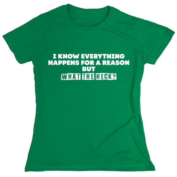 I Know Everything Sarcastic Humor Novelty Funny Women's Casual Tees