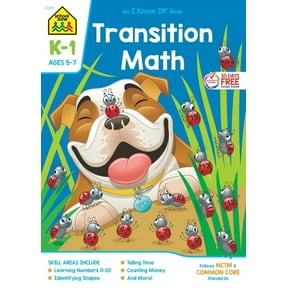 Pre-Owned School Zone Transition Math Workbook