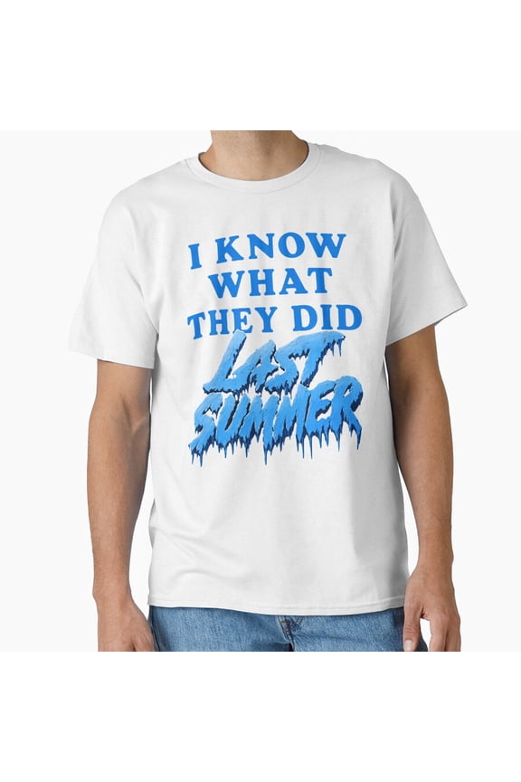 I Know What They Did Last Summer Ice Man Iceman Rap Star Slogan T-Shirt