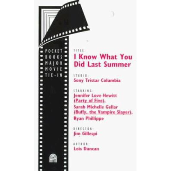 Pre-Owned I Know What You Did Last Summer Paperback