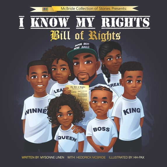 Mysonne's Social Justice Books I Know my Rights: Bill of Rights, Book 2, (Paperback)