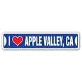 thumbnail image 1 of I LOVE APPLE VALLEY CALIFORNIA Street Sign ca city state us wall road décor gift, 1 of 5