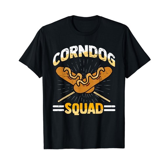 I LOVE CORNDOGS SQUAD, Carnival, Corn Dogs, Hot Dog T-Shirt