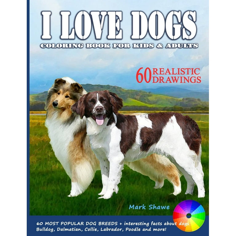 Color by Numbers Adult Coloring Book of Small Breed Dogs: An Easy Color by   9781986849845