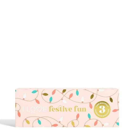 I LOVE Festive Fun Bath Fizzer Pack