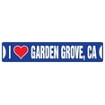 thumbnail image 1 of I LOVE GARDEN GROVE CALIFORNIA Street Sign ca city state us wall road décor gift, 1 of 5