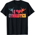 thumbnail image 1 of I LOVE GYMNASTICS T-Shirt, 1 of 4