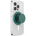 thumbnail image 1 of PopSockets Phone Grip for MagSafe, Magnetic Holder, Phone Stand, Green - Enamel Hammered Fresh Pine, 1 of 3
