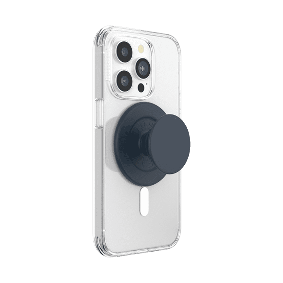 PopSockets Phone Grip for MagSafe, Magnetic Holder, Phone Stand, Navy Blue - Soft Touch Navy