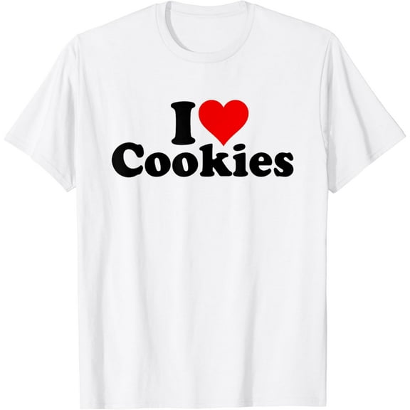 I LOVE HEART COOKIES T-Shirt