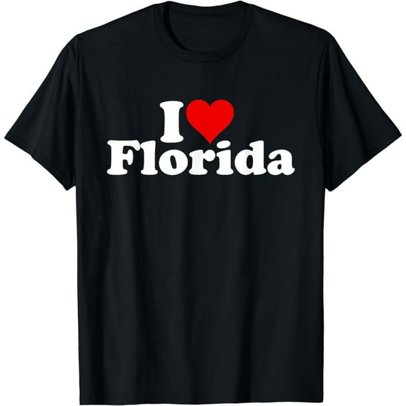 I LOVE HEART FLORIDA FL FLA T-Shirt