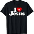 thumbnail image 1 of I LOVE HEART JESUS CHRIST T-Shirt, 1 of 4