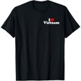 thumbnail image 1 of I LOVE HEART VIETNAM VIETNAMESE CULTURE T-Shirt, 1 of 4