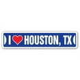 thumbnail image 1 of I LOVE HOUSTON TEXAS Street Sign tx city state us wall road décor gift, 1 of 5