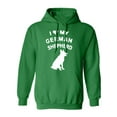 thumbnail image 1 of I LOVE MY GERMAN SHEPHERD Adult Hooded Sweatshirt, 1 of 3