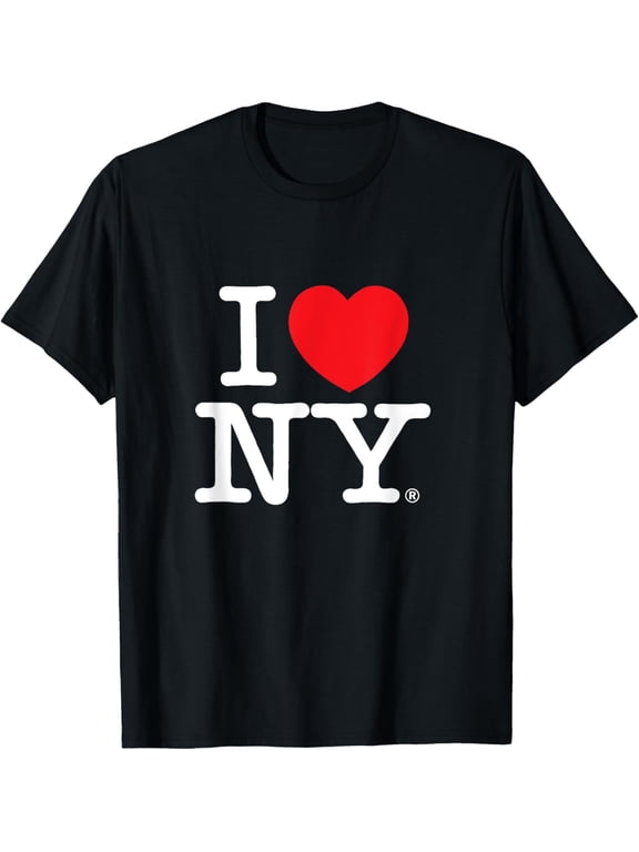 t-shirt I LOVE NY Classic Logo T-ShirtMen and women can wear, black T-shirts, gifts. Age: M,L,XL 2XL, 3XL, 4XL