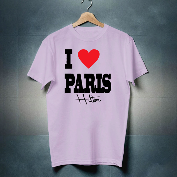 I LOVE PARIS HILTON SHIRT T-SHIRT