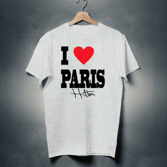 I LOVE PARIS HILTON SHIRT T-SHIRT