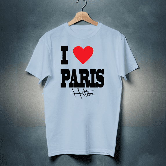 I LOVE PARIS HILTON SHIRT T-SHIRT
