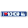 thumbnail image 1 of I LOVE REDMOND WASHINGTON Street Sign wa city state us wall road décor gift, 1 of 5
