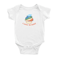 thumbnail image 1 of I LOVE TO BAKE Cute Baby Jumpsuit Boy Girl Unisex, 1 of 5