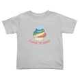 thumbnail image 1 of I LOVE TO BAKE Cute Toddler T-Shirts for Boys Girls (Gray, Youth XL), 1 of 5