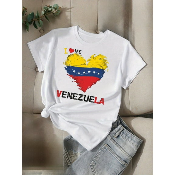 I LOVE VENEZUELA women's comfit t-shirt