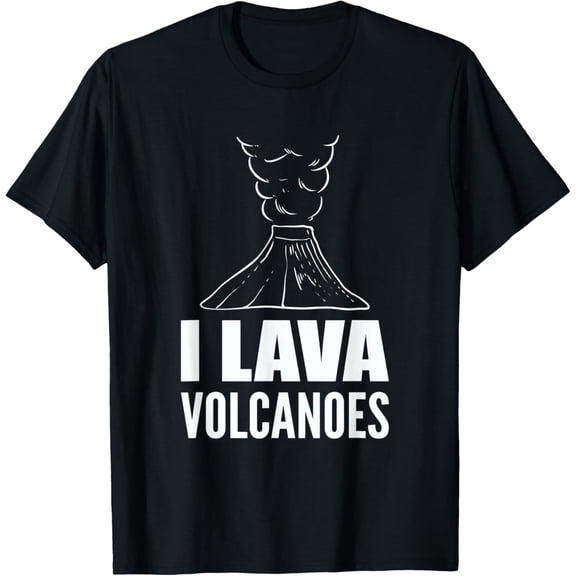 I Lava Volcanoes Volcanologist T-Shirt