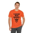 thumbnail image 1 of I Leave Bite Marks Unisex Streetwear Halloween Jersey Short Sleeve T-Shirt, 1 of 12