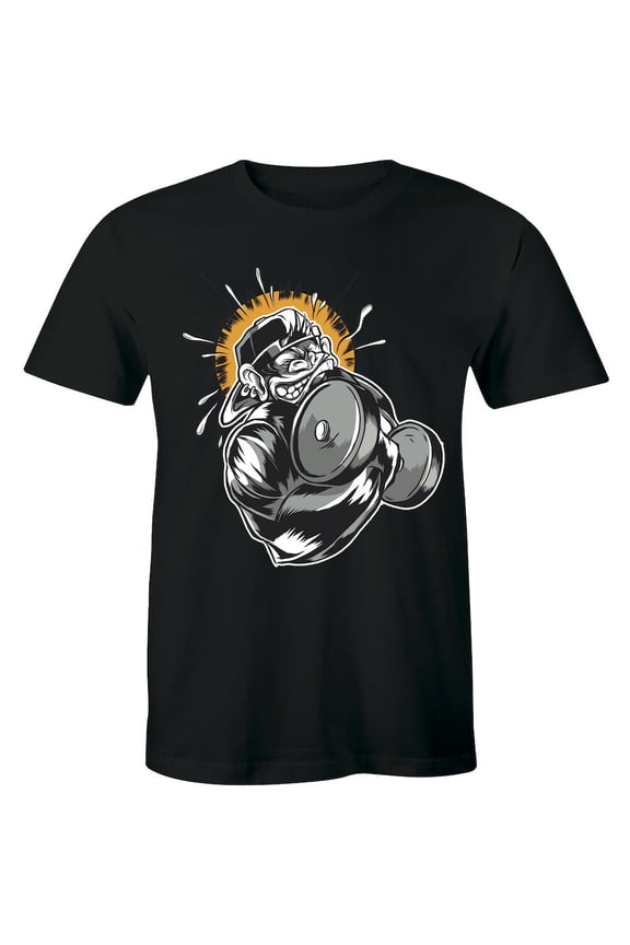 I Lift Heavy Things Gorilla Muscle Gym Fitness Sport Crossfit Slogan Men T-Shirt All Size S-5Xl