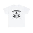 thumbnail image 1 of I Light Fires and Make Beer Disappear What's Your Superpower Shirt -ID: 599, 1 of 7