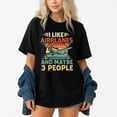 thumbnail image 1 of I Like Airplanes And Maybe 3 People – T-Shirt / Hoodie / Sweatshirt – Aviation Enthusiasts – Perfect for Pilots, 1 of 6