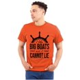 thumbnail image 1 of I Like Big Boats and I Cannot Lie Plus Size Crewneck Graphic Tee Shirt Brisco Brands 4X, 1 of 5