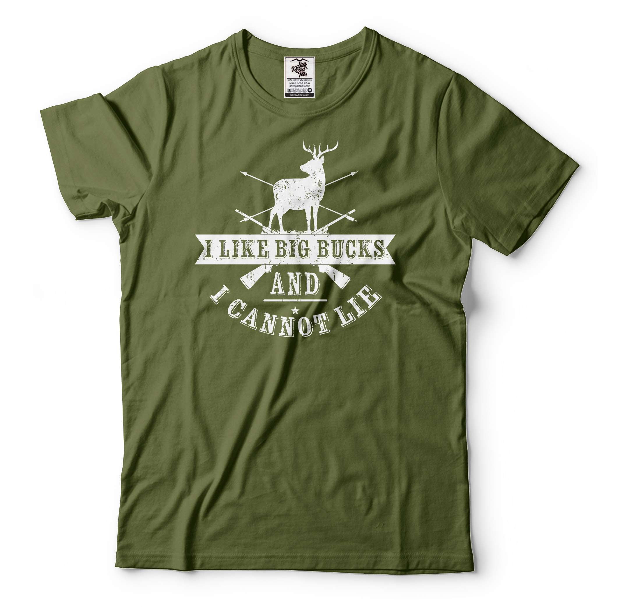 I Like Big Bucks And I Cannot Lie Shirt Rude Hunting Shirt Deer Hunting ...