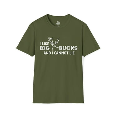 I Like Big Bucks And I Cannot Lie- Unisex Softstyle Funny T-Shirt