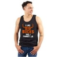 thumbnail image 1 of I Like Big Bucks Funny Hunting Tank Top Sleeveless Tee Men Brisco Brands S, 1 of 5