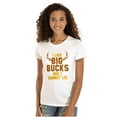 thumbnail image 1 of I Like Big Bucks Funny Hunting Womens Fitted Plus Size Graphic Tee Brisco Brands 3X, 1 of 5