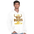 thumbnail image 1 of I Like Big Bucks Funny Hunting Zip Hoodie Sweatshirt Men Brisco Brands S, 1 of 5