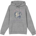 thumbnail image 1 of I Like Big Mutts And I Cannot Lie Whimsical Dog Adult Heather Gray Long Sleeve Hoodie-Medium, 1 of 3