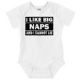 thumbnail image 1 of I Like Big Naps And I Cannot Lie Romper Boys or Girls Infant Baby Brisco Brands 12M, 1 of 6
