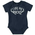 thumbnail image 1 of I Like Big Racks Funny Hunting Bodysuit Jumper Boys Infant Baby Brisco Brands 24M, 1 of 6