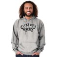 thumbnail image 1 of I Like Big Racks Funny Hunting Hoodie Hooded Sweatshirt Men Brisco Brands M, 1 of 6