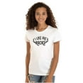 thumbnail image 1 of I Like Big Racks Funny Hunting Women's T Shirt Ladies Tee Brisco Brands X, 1 of 5