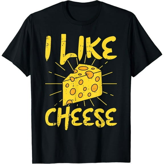 I Like Cheese Food Cheese Lover Kawaii T-Shirt