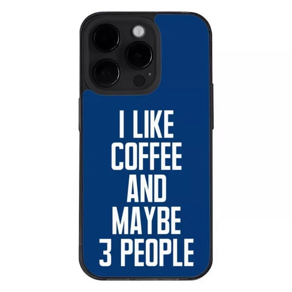 I Like Coffee iPhone 14 Pro Max Case - Sarcastic Phone Case for iPhone 14 Pro Max - Printed iPhone 14 Pro Max Case