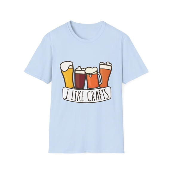 I Like Crafts Beer | Beer Lover Gift | Craft Beer Gift | Funny | Drinking | Gift For Her | Gift For Him Unisex Softstyle T-Shirt