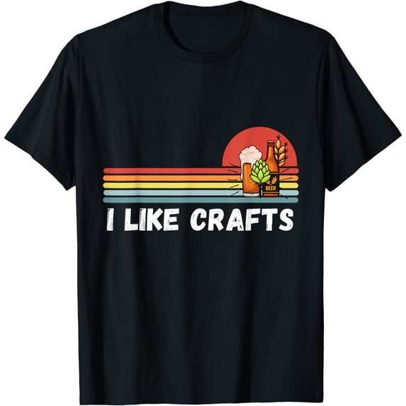 I Like Crafts Craft Beer Shirts For Men Women Vintage T-Shirt